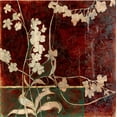 thumbnail image 2 of Goldberger, Jennifer 26x26 White Modern Wood Framed Museum Art Print Titled - Garden Whimsy II, 2 of 4