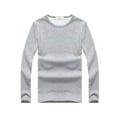 thumbnail image 1 of Guardurnaity Ropa interior térmica masculina de manga larga de invierno que mantiene el calor, camiseta de moda, camisa informal adelgazante, accesorio de Ropa interior Gris claro METRO Guardurnaity AP013380-21, 1 of 6