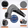 thumbnail image 4 of Heated Shoulder Wrap With Massage, Electric Shoulder Heating Pad, 4 of 5
