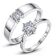 thumbnail image 2 of Anillos para mujer, regalos para mujer, anillos de pareja con piedras preciosas, anillos de tamaño ajustable, anillos elegantes para hombre y mujer, regalos para situaciones especiales, anillos con pi, 2 of 5