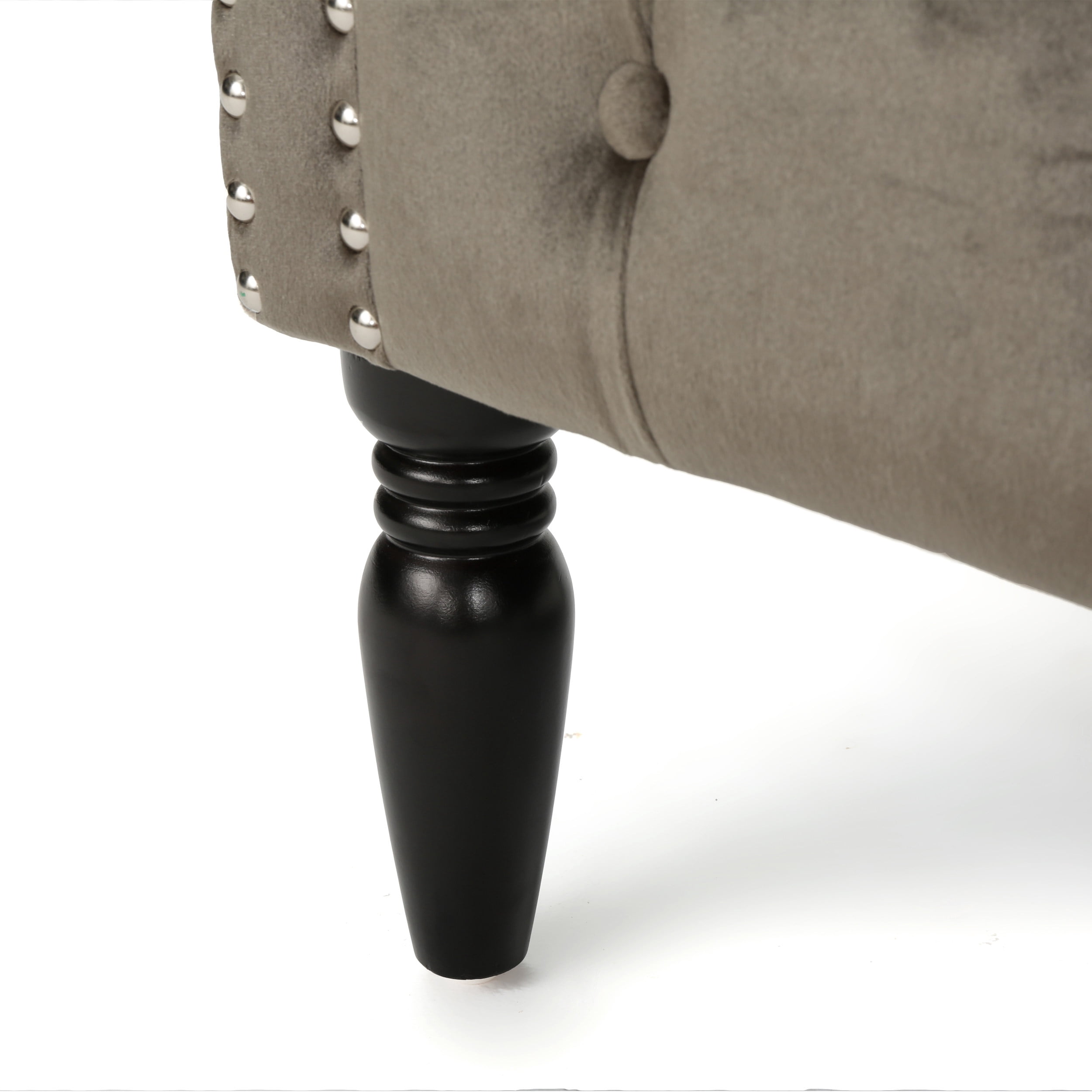 GDF Studio Loveseat, Gray