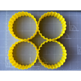thumbnail image 4 of 4 x 3” Cercle Festonné Coupe-Cookies multi, 4 of 5