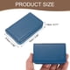 thumbnail image 2 of Portatarjetas Uxcell, Estuche para Tarjetas de Negocio de Cuero PU, Portatarjetas de Nombre de Negocio con Cierre Magnético para Hombres y Mujeres, Azul, 2 of 6