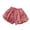 Pink, variant on Shorts for Girls Elastic Waisted Ruffle Shorts with Bowknot Summer Fashion Wide Leg Bloomers Size 1-8