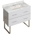 thumbnail image 1 of Imaginations Américaines 36 po W Vanity Set Blanc, 1 of 1