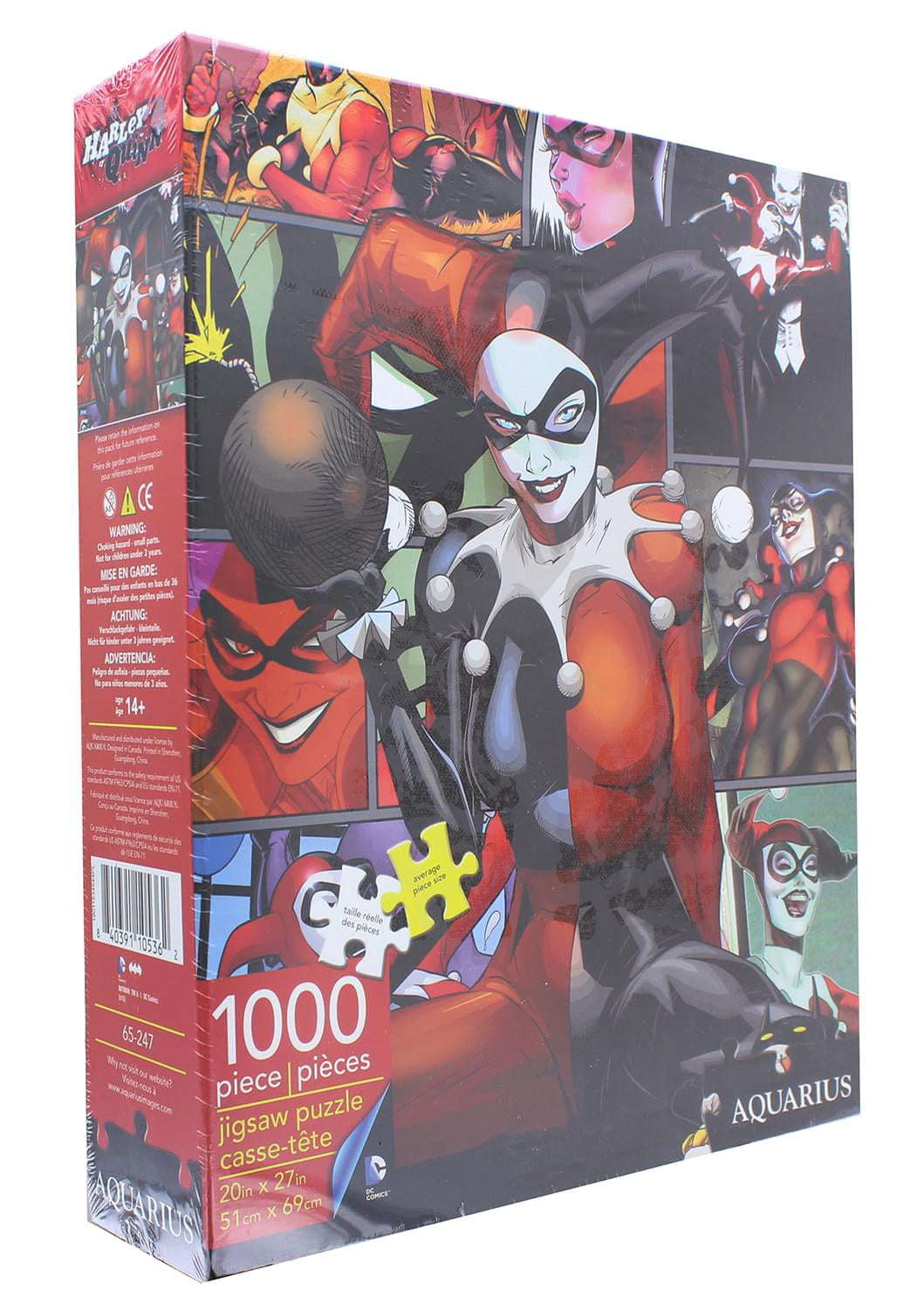 DC Comics Harley Quinn Collage 1000 Piece Jigsaw Puzzle 