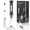 Black, variant on BUSATIA Rechargeable Milk Frother,Handheld Foam Maker with 2 Stainless Whisk,3 Speed Adjustable Foam Maker Blender for Coffee,Matcha,Latte,Cappuccino,Hot Chocolate（Black）