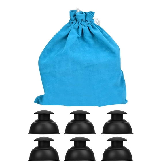 Ventosa de silicona para ventosa, ventosa de , fácil de limpiar, accesorios fuertes 6 piezas con bolsa Salvador Dali Ventosas al vacío