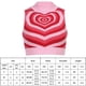 thumbnail image 3 of Púrpura S Chaleco de lana para mujer 2021 Nuevo suéter de cuello redondo sin mangas de amor corrugado de estilo europeo y americano para mujer Top casual para mujer, 3 of 8