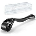 thumbnail image 2 of Derma Roller 540 Pines de titanio Micro agujas 0.25 mm Cuidado de la piel facial Microneedle Roller Color negro, uso doméstico para el cuidado facial Herramientas de masaje de belleza Ormromra WMPH-1351, 2 of 6
