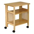 thumbnail image 2 of Pemberly Row Support d'Imprimante Pliable Portable en Bois Massif en Naturel, 2 of 2