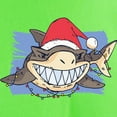 thumbnail image 3 of CafePress - Christmas Shark T Shirt - Light T-Shirt - CP, 3 of 4