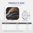 thumbnail image 3 of Fotbe Colorful Dragon Head Profile Juego de 2 Piezas de Parasoles para Parabrisas | Bloqueador Solar para Auto | Accesorios Plegables para Protección Solar Interior-Large, 3 of 6