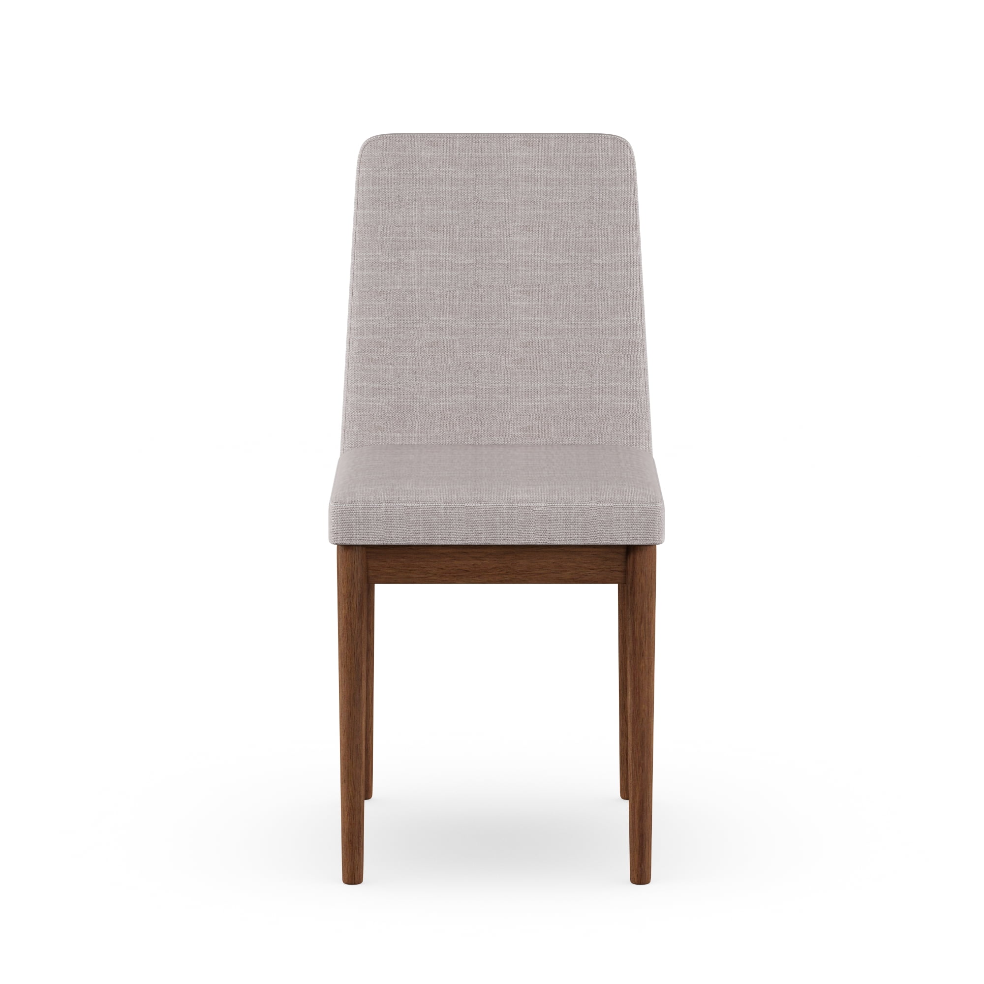 Bellamy Studios Pierre Indoor Dining Chairs, Set of 2, Walnut/Light Gray