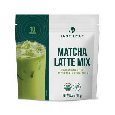 Jade Leaf Matcha, Organic Latte Mix, Powdered Tea, 3.5 Oz
