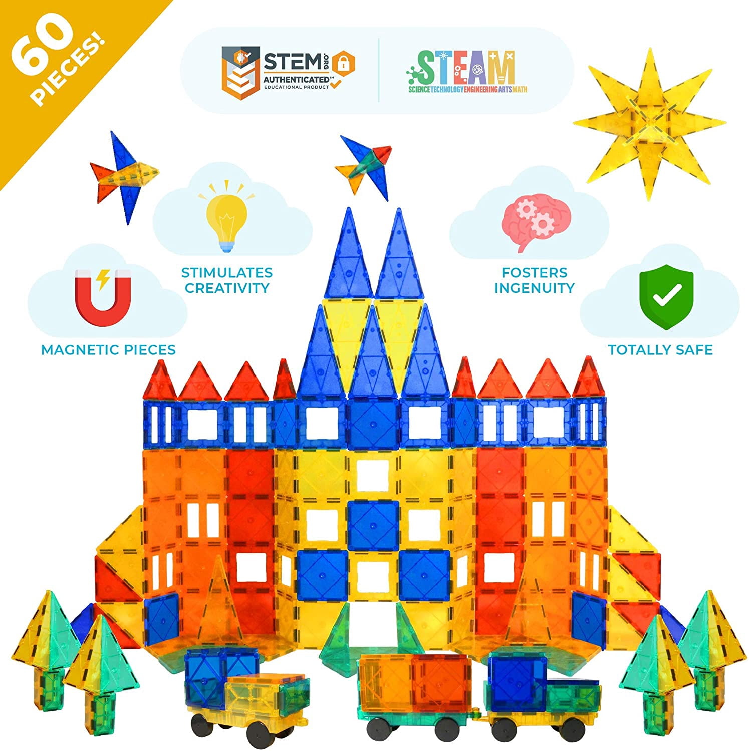 Tytan Magnetic Learning Tiles Building Set With 60 Pieces Walmartcom Walmartcom Tytan Magnetic Learning Tiles Building Set With 60 Pieces Walmartcom Walmartcom