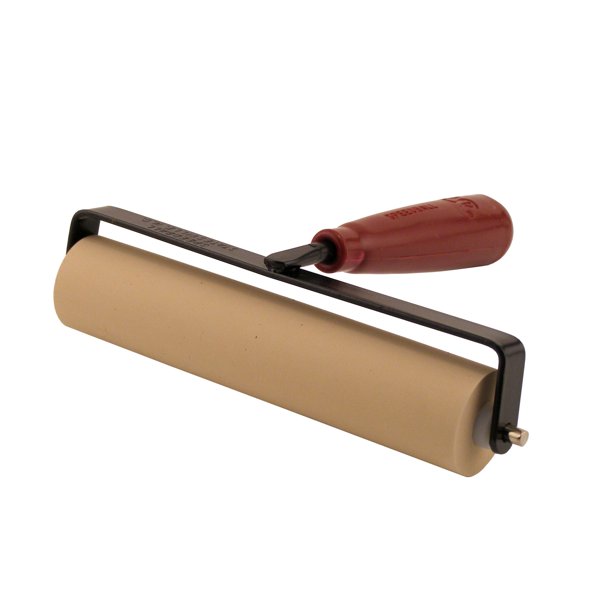 Speedball Deluxe Soft Rubber Brayer, 6in, No. 66