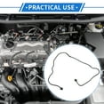 thumbnail image 2 of Manguera del tanque de agua de desbordamiento del radiador compatible para Ford Focus 2010-2023, plástico negro duradero, 2 of 6