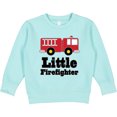 thumbnail image 2 of Inktastic Little Firefighter Fire Engine Toddler Sweatshirt, 2 of 4