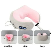 EGNMCR Cervical Spine Multifunctional Heating Vibration Charging Portable Household U Shaped Massage Cervical Massager