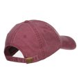 thumbnail image 4 of Mini Key Embroidered Washed Cap - Maroon OSFM, 4 of 5