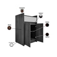 thumbnail image 4 of Mueble Archivero de Oficina Multiusos Minimalista, Mueble Organizador con Amplio Almacenamiento, Diseño Moderno, 4 of 5
