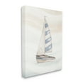 thumbnail image 3 of Stupell Industries Sailing Calm Ocean Waves Lone Boat Drifting Graphic Art Gallery Wrapped Canvas Print Wall Art, Design by Patricia Pinto, 3 of 7