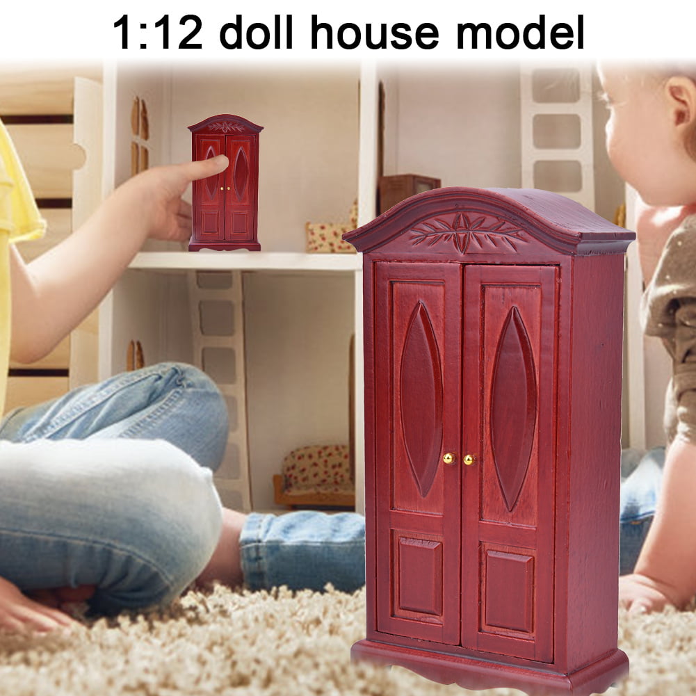 1/12 Vintage Miniatures Dollhouse Wooden Simulation Chicken Coop