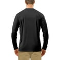 thumbnail image 2 of Roadbox Mens UPF 50+ UV Sun Protection Shirts Outdoor Long Sleeve SPF Rash Guard for Fishing Hiking Swimming Running, 2 of 5