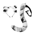 thumbnail image 3 of Conjunto de orejas y cola de animales, banda para el pelo, accesorios para disfraces de Halloween para club nocturno, 3 of 8