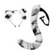 thumbnail image 3 of Conjunto de orejas y cola de animal para el pelo, ideal para carnaval, fiestas y presentaciones., 3 of 9