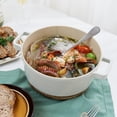 thumbnail image 4 of Stock Pot Neoflam FIKA 2,7 cuartos de galón, antiadherente, 22 cm, con tapa de cristal, 4 of 7