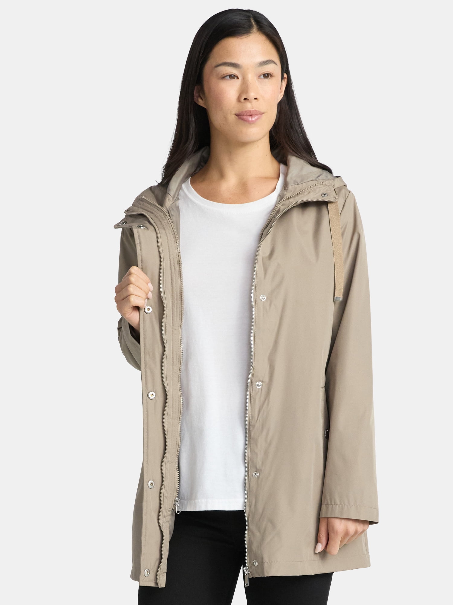 Big Chill Women's and Women's Plus 3 in 1 Systems Jacket with Hood, Sizes S-3X