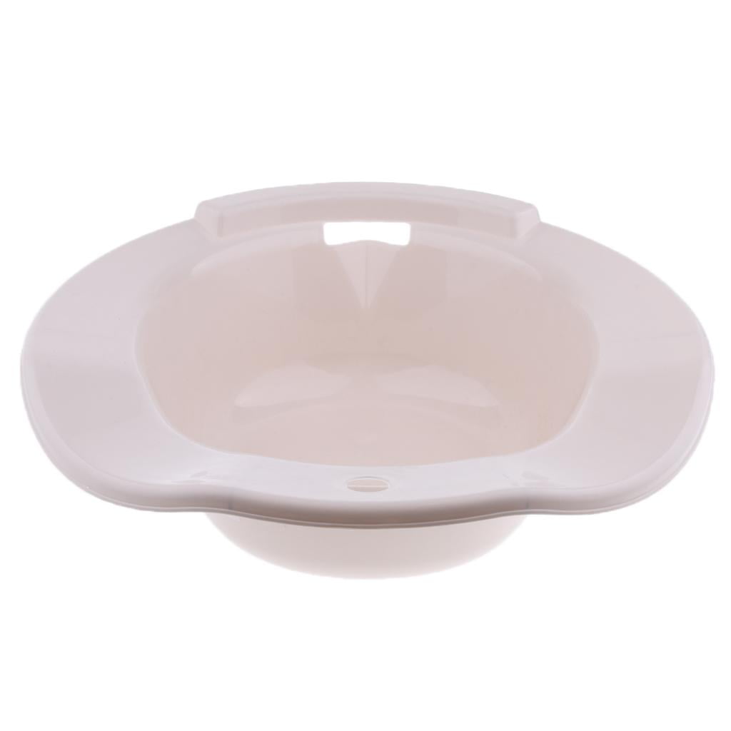 Bath, HighSpa Hip Bath Tub, Portable Bidet Fits on Toilet Perineal