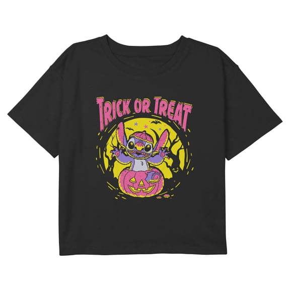 Girls Lilo & Stitch Halloween Trick or Treat T Shirt