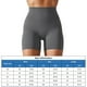 thumbnail image 3 of Pantalones Cortos De Yoga Damskie szorty z elastycznym, wysokim stanem, podnoszące biodra do uprawiania sportów na siłowni (M ciemnoszary) Ehuebsd Para Estrenar, 3 of 3