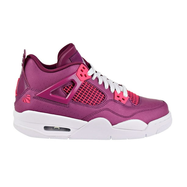 Jordan - Air Jordan 4 Retro Big Kids Shoes True Berry-Rush Pink-White ...