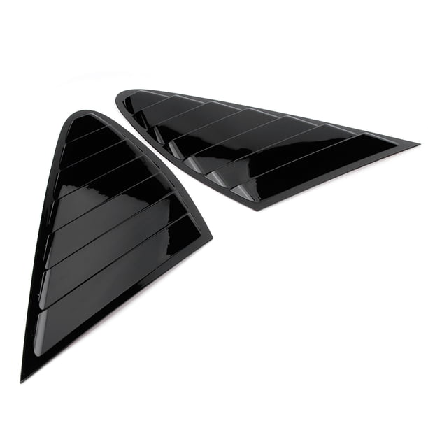 Toma de aire para ventilación, modificación de vehículos, embellecedor de la rejilla de ventilación de la ventana, compacta y ligera