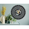 thumbnail image 2 of Om Mandala Minimalist Wooden Wall Clock - Modern Oversize Wood Clock - Large Wall Clock - Wall Clock Unique - Retro Wall Clock - Wood Clock, 2 of 5