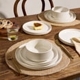 thumbnail image 6 of Famiware Star Series 12 Pieces Dinnerware Set, Cream, 6 of 6