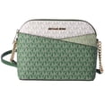 thumbnail image 3 of Michael Kors Womens Jet Set Medium Dome Crossbody Leather Handbag 35S3GTVC6V-ferng, 3 of 8