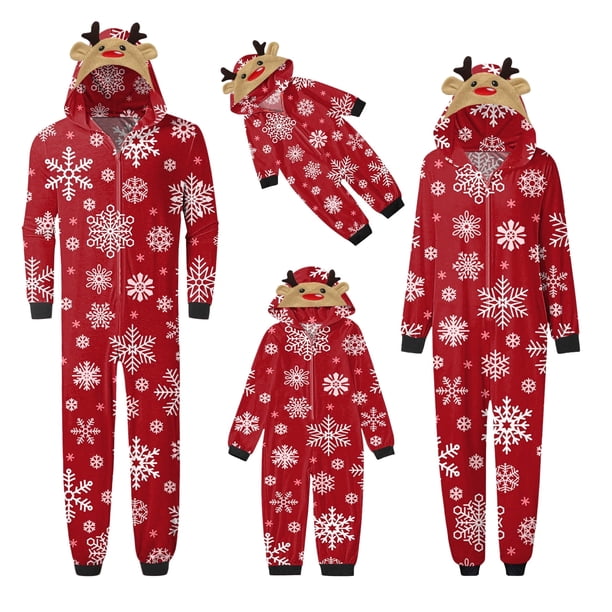 Conjuntos de pijamas familiares a juego Fiomva, pijamas navideños de manga larga con renos a cuadros, pijamas a rayas para mujer, ropa de dormir para las fiestas, ropa de casa