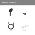 thumbnail image 4 of Kohler Magnetic Docking Prosecco Multifunction Handheld Shower Head (Gold), 4 of 5