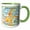 Green/White, variant on 3drose, Cod, You Scared the Carp Out of Me- Concern, Worry, Health, Humor, Humour, Fun, 11oz Magic Transforming Mug