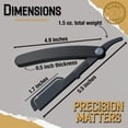 thumbnail image 5 of Peines de aseo Kenchii Premium satinados en oro rosa (grande), 5 of 5