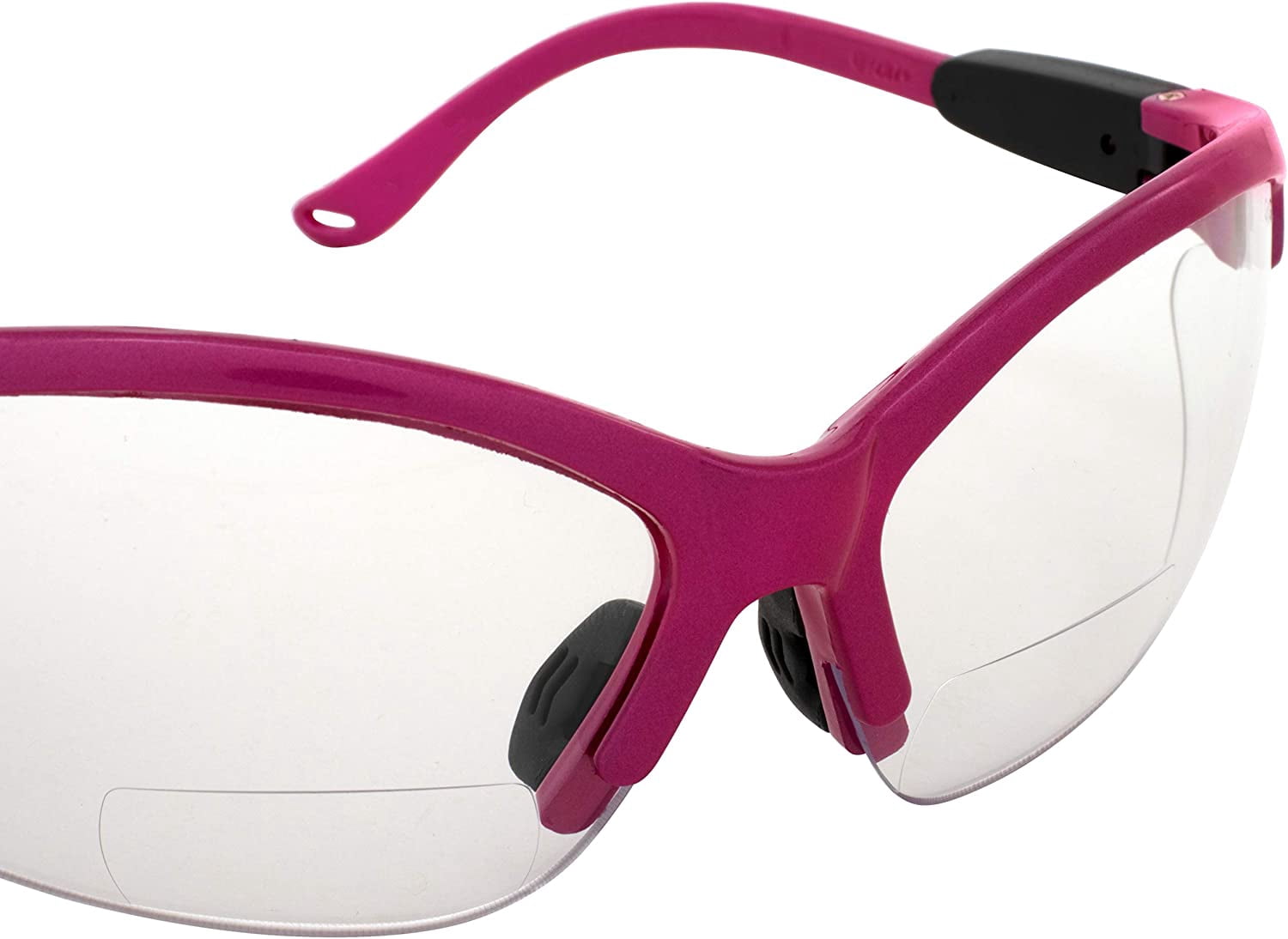 Safety Cougar Safety Glasses With Pink 2.0 Clear Lens