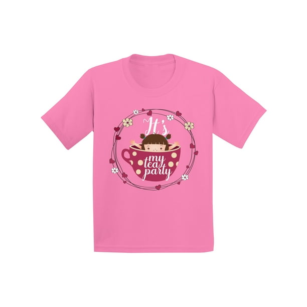 Awkward Styles Awkward Styles Tea Party Shirt for Youth Cute Tea Cup