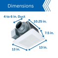 thumbnail image 2 of Panasonic Ventilation Fan |FV0511VQ1| WhisperCeiling Select 50-80-110 CFM, 2 of 7