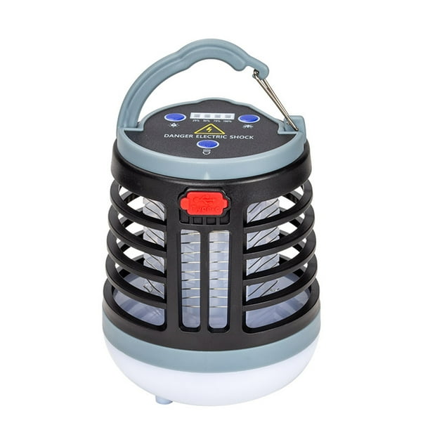Kuymtek Lámpara LED eléctrica para matar mosquitos con altavoz compatible con Bluetooth (negro) Kuymtek Iluminación del hogar multifuncional