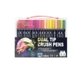 thumbnail image 2 of YIMWNYI Double Line Watercolor Pen Set, 24 Color Hand-Painted Highlighter Markers with Dual Tips, Ideal for Drawing, Illustration, and Creative Designs, Easy to Use, Smooth Coverage, 2 of 9